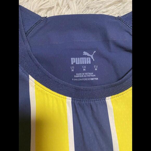 FENERBAHCE 2022/23 PRO VERSION HOME Match Issue Jersey+Shorts Super Lig Turkey - Picture 4 of 9